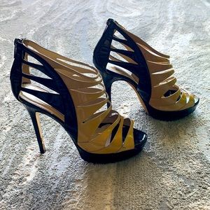 Jimmy Choo Heels. Nude and Black